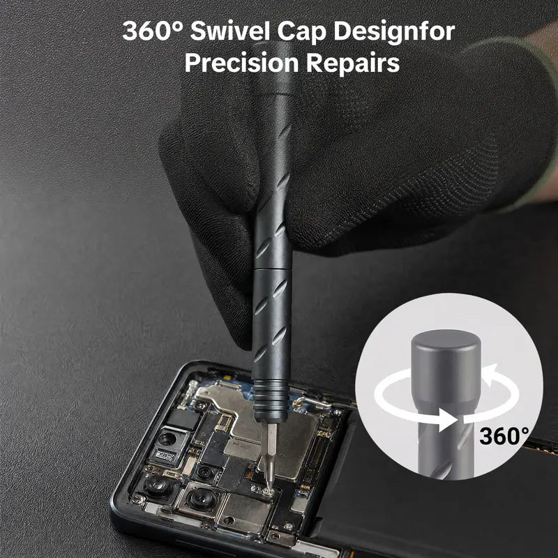 55-in-1 Magnetic Precision Screwdriver Set, Multi-Purpose Repair Tool Kit for Electronics, Home DIY & Furniture