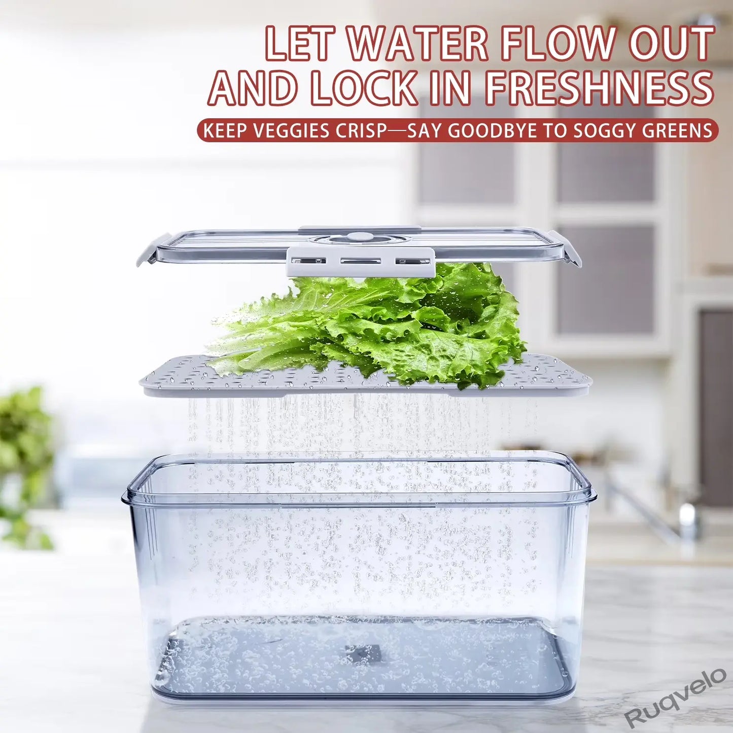 7.45L Bread Box for Kitchen Countertop, Sealed Bread Keeper with Lid & Date Marker, Large Food Storage Container for Bread, Toast, Bagels, Cookies & Donuts