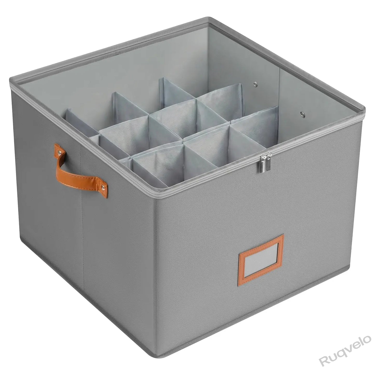 Shoe Storage Organizer for Closet, Foldable Fabric Shoe Boxes with Clear Covers, Dustproof Design, Adjustable Dividers, Space-Saving Storage Bins for Bedroom, Dorm & Home