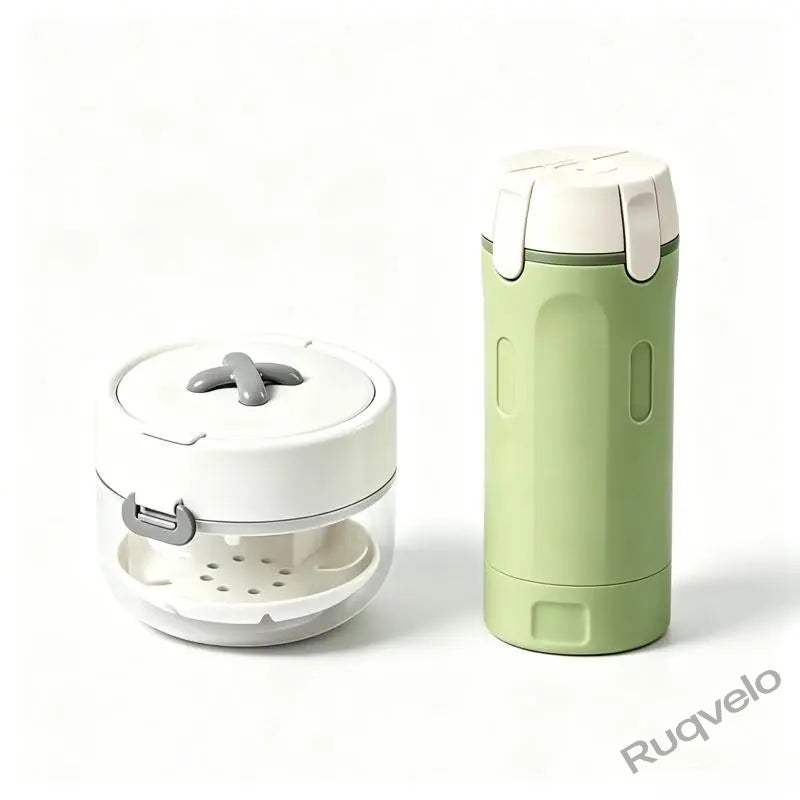 3-in-1 Retainer Cleaning Case with Mirror & Cleaning Brush, Portable Dental Appliance Bath with Rinse Basket, Compact Oral Care Tumbler for Travel & Daily Use